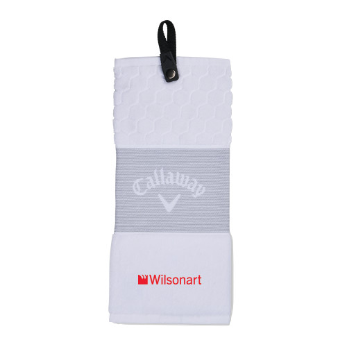 Callaway White Trifold Towel-Wilsonart