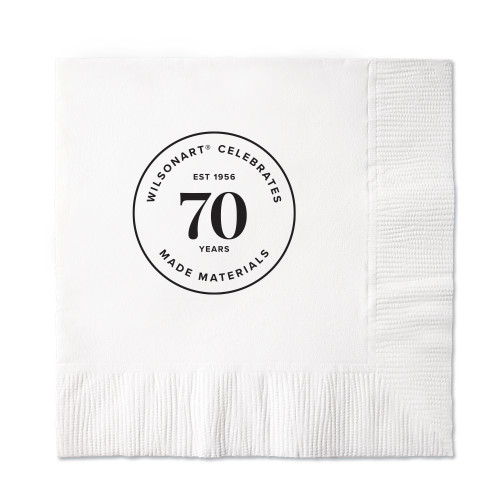 White 2Ply Beverage Napkins 50 per pack-