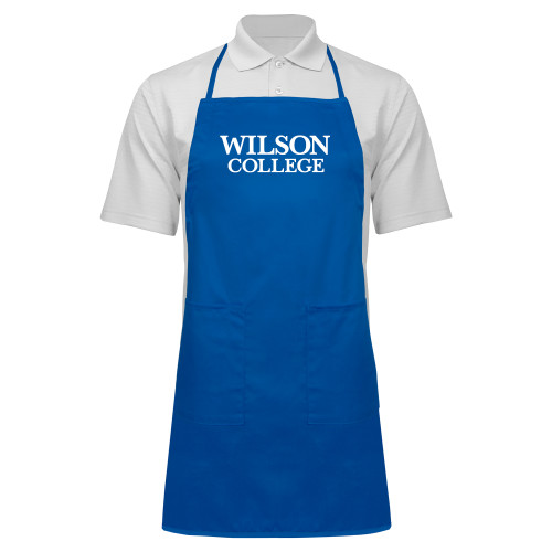  Full Length Royal Apron - Wilson College Primary Mark