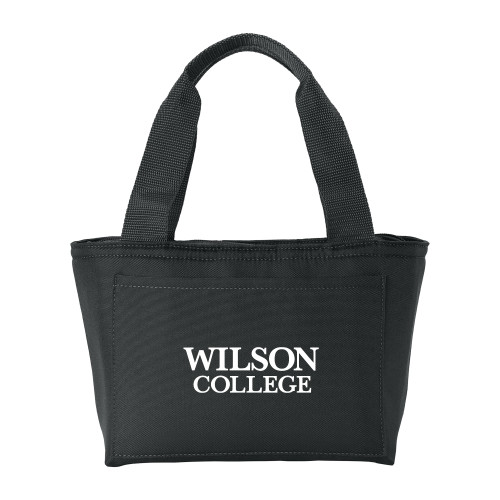 Wilson College Insulated Black Lunch Tote