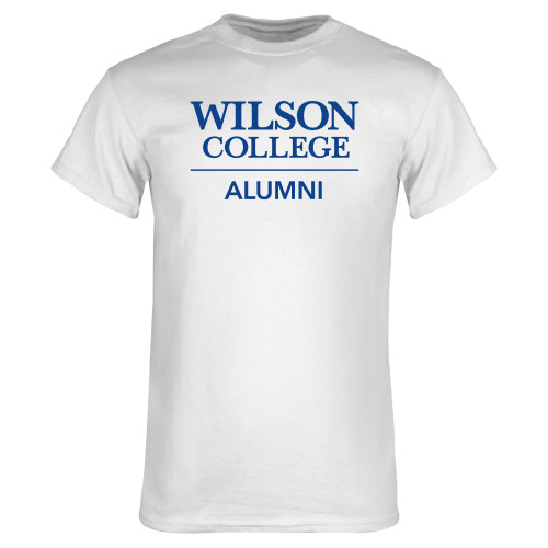  White T Shirt - Wilson College Alumni