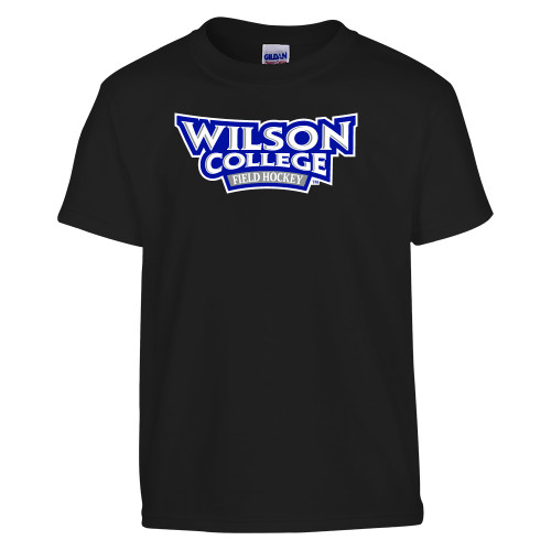  Youth Black T Shirt - Wilson College Field Hockey
