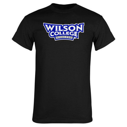  Black T Shirt - Wilson College Softball
