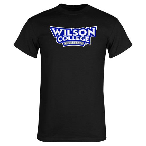  Black T Shirt - Wilson College Volleyball
