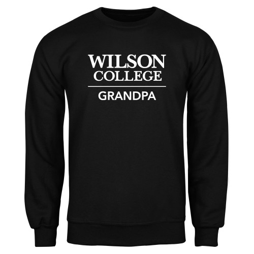  Black Fleece Crew - Wilson College Grandpa
