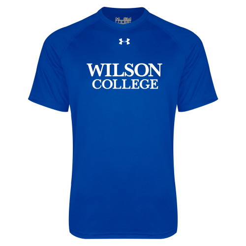  Under Armour Royal Tech Tee - Wilson College Primary Mark