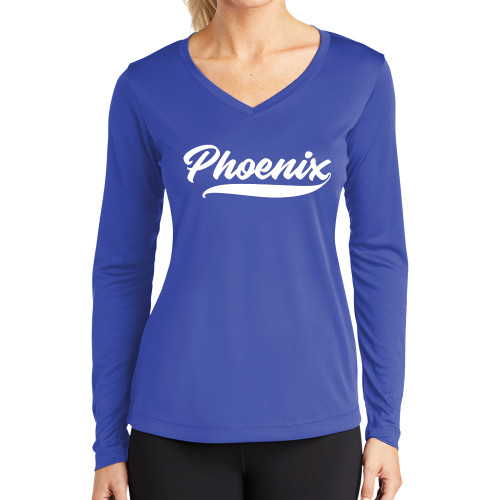 Main Image for  Womens Royal Performance Long Sleeve V Neck Shirt