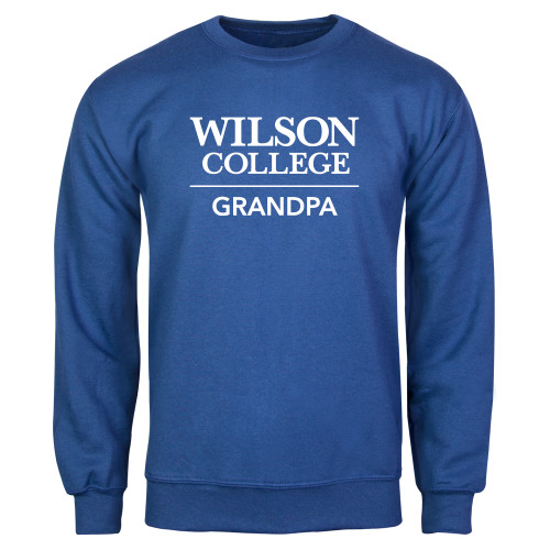  Royal Fleece Crew - Wilson College Grandpa