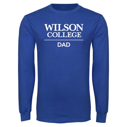  Royal Long Sleeve T Shirt - Wilson College Dad