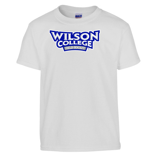  Youth White T Shirt - Wilson College Field Hockey