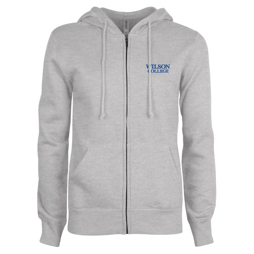 Main Image for  ENZA Womens Grey Fleece Full Zip Hoodie