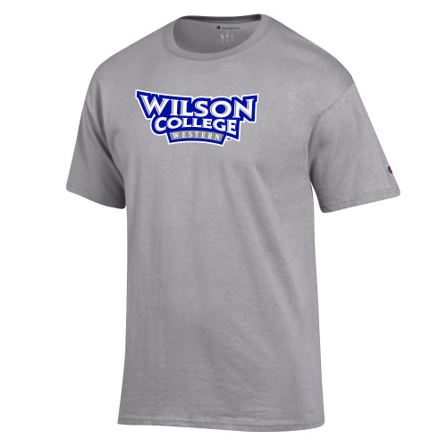  Champion Oxford Grey T Shirt - Wilson College Western