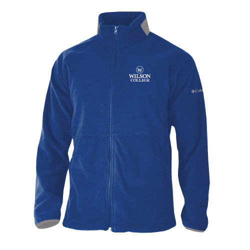  Columbia Royal Everest Ridge Fleece Full Zip Jacket - Wilson College Embroidery Mark