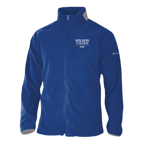  Columbia Royal Everest Ridge Fleece Full Zip Jacket - Wilson College Dad