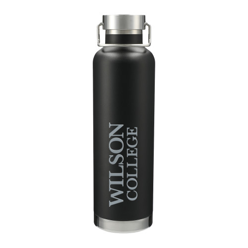  Thor Copper Vacuum Insulated Black Bottle 32oz - Wilson College Primary Mark Engraved