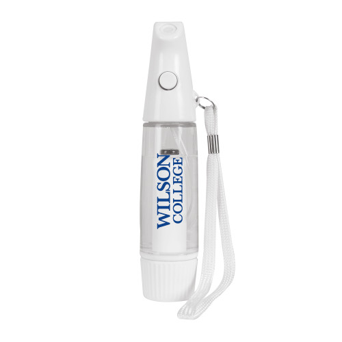  White Mini Personal Mister - Wilson College Primary Mark