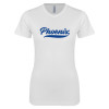 Thumbnail image for  Next Level Womens White Boyfriend Tee