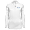 Thumbnail image for  Syntrel Womens White Interlock 1/4 Zip