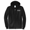 Thumbnail image for  Extended Black Fleece Full Zip Hoodie