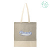 Thumbnail image for  Split Recycled Grey Cotton Twill Convention Tote