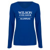 Thumbnail image for  Womens Royal Long Sleeve V Neck Tee 