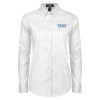 Thumbnail image for  Womens White Twill Button Down Long Sleeve