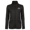 Thumbnail image for  Womens Black Heather Fleece Jacket