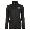 Thumbnail image for  Womens Black Heather Fleece Jacket