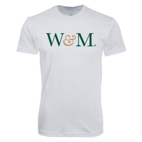  Next Level White SoftStyle T Shirt - W&M