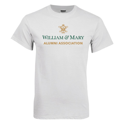 White T Shirt - Alumni Association Stacked