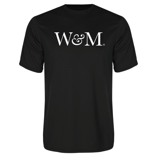  Black Performance Tee - W&M
