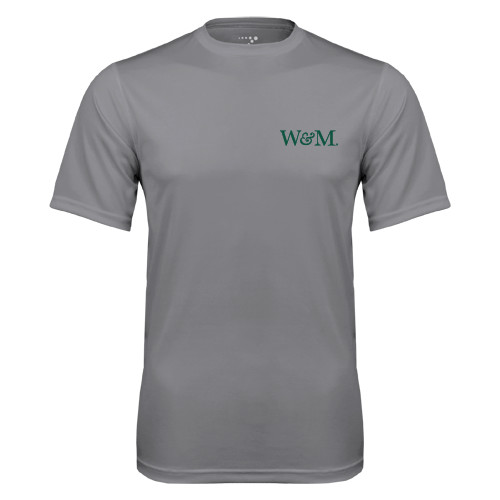  Grey Concrete Performance Tee - W&M