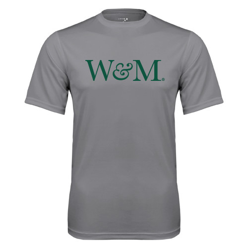 Grey Concrete Performance Tee - W&M
