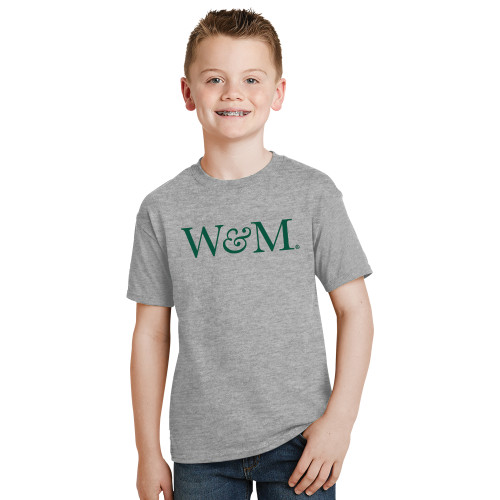  Youth Grey T-Shirt - W&M