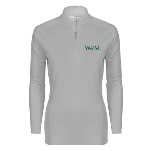  Syntrel Womens Platinum Interlock 1/4 Zip - W&M