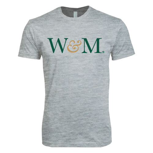  Next Level Heather Grey SoftStyle T Shirt - W&M