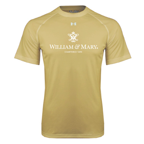  Under Armour Vegas Gold Tech Tee - Chartered Logo