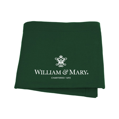  Dark Green Sweatshirt Blanket - Chartered Logo
