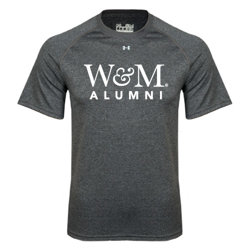  Under Armour Carbon Heather Tech Tee - W&M Alumni