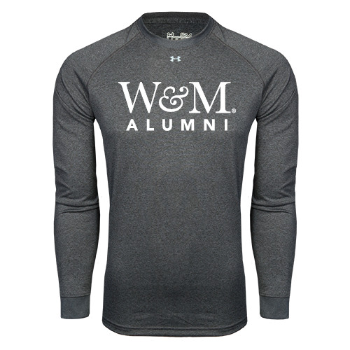  Under Armour Carbon Heather Long Sleeve Tech Tee - W&M Alumni