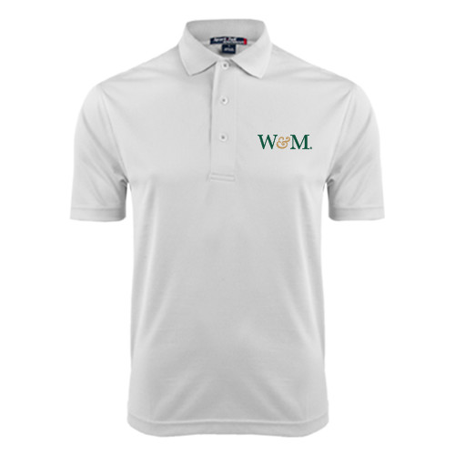  White Dry Mesh Polo - W&M