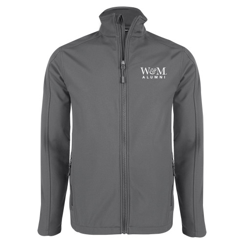  Charcoal Softshell Jacket - W&M Alumni