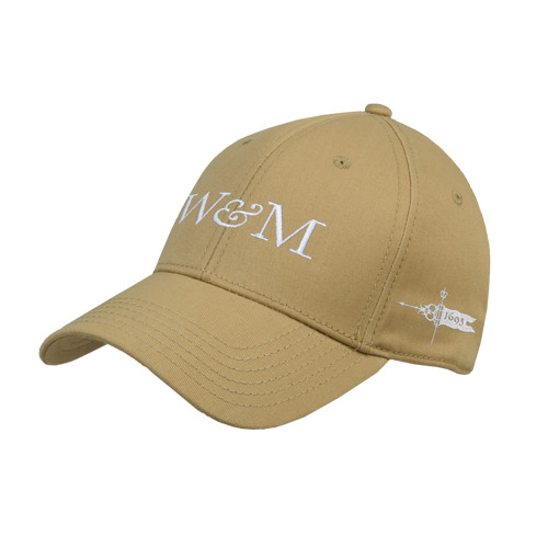  Vegas Gold Structured Adjustable Pro Style Hat - W&M