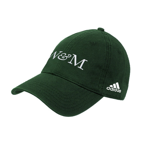  Adidas Dark Green Adjustable Washed Slouch - W&M