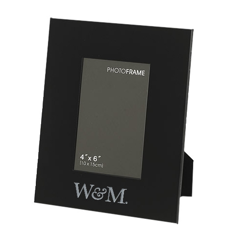  Black Metal 4 x 6 Photo Frame - W&M Engraved