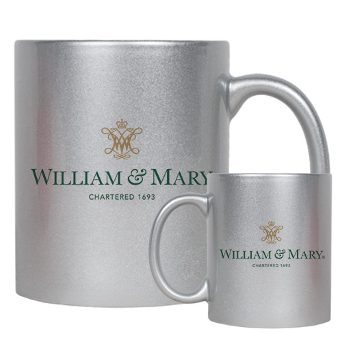  Full Color Silver Metallic Mug 11oz - Chartered Logo