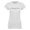 Thumbnail image for  Next Level Womens White Boyfriend Tee