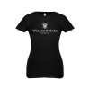Thumbnail image for  Next Level Girls Black Fashion Fit T Shirt