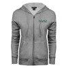 Thumbnail image for  ENZA Womens Grey Fleece Full Zip Hoodie