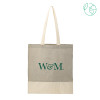 Thumbnail image for  Split Recycled Grey Cotton Twill Convention Tote
